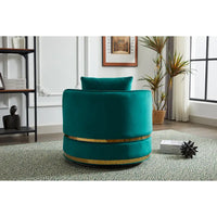 Fauteuil pivotant, fauteuil pivotant à 360°, fauteuil club pour salon et chambre à coucher