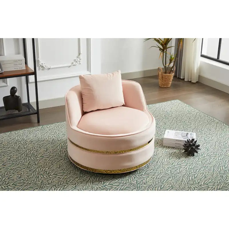 Fauteuil pivotant, fauteuil pivotant à 360°, fauteuil club pour salon et chambre à coucher
