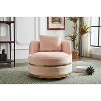 Fauteuil pivotant, fauteuil pivotant à 360°, fauteuil club pour salon et chambre à coucher