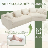 Grand canapé confortable