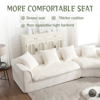 Grand canapé confortable
