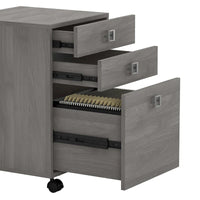 Bureau informatique en L Echo 72 pouces avec tiroirs par Bush Business Furniture