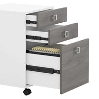Bureau informatique en L Echo 72 pouces avec tiroirs par Bush Business Furniture