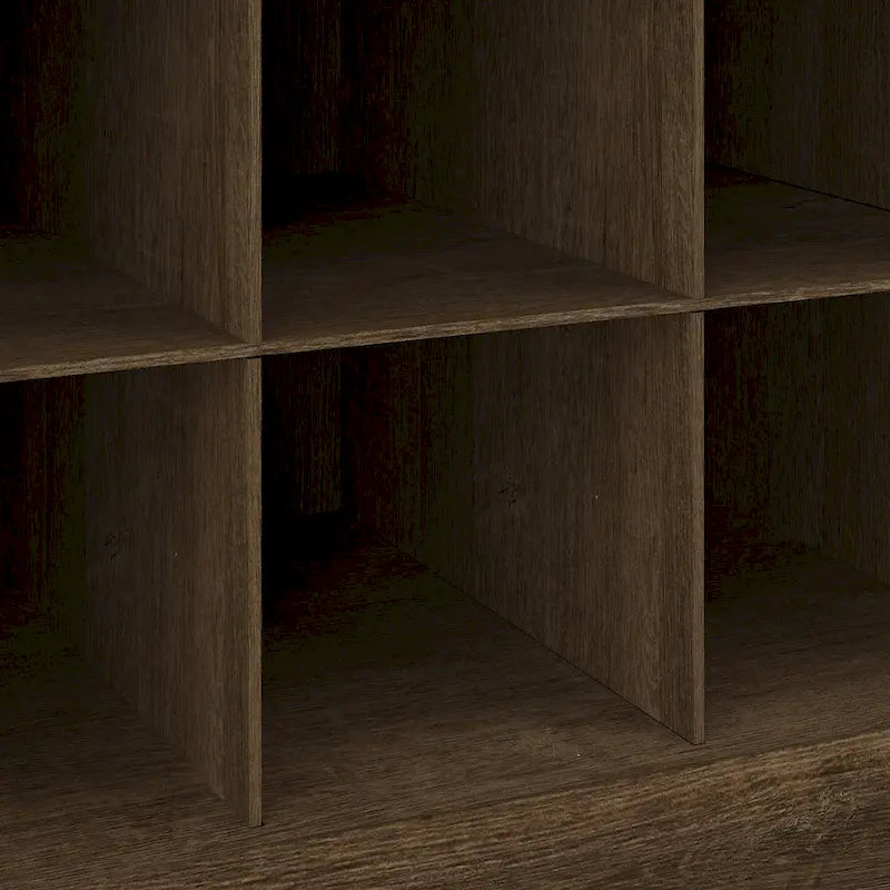 Arbre de vestibule Woodland et petit banc à chaussures avec étagères de Bush Furniture