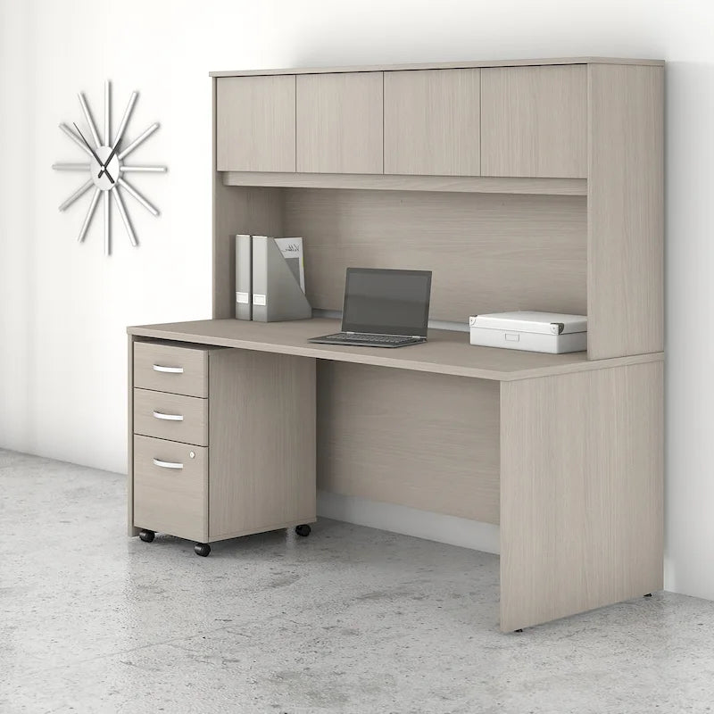 Bureau 72W Studio C avec huche et tiroirs de Bush Business Furniture