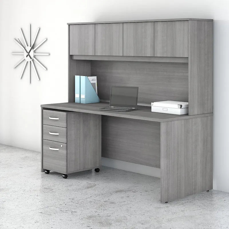Bureau 72W Studio C avec huche et tiroirs de Bush Business Furniture