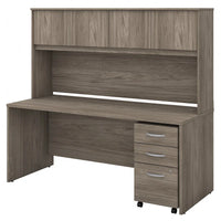 Bureau 72W Studio C avec huche et tiroirs de Bush Business Furniture