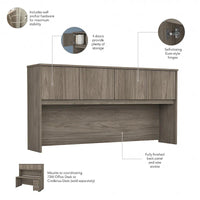 Bureau 72W Studio C avec huche et tiroirs de Bush Business Furniture