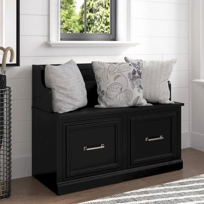 Banc d'entrée Woodland 40W avec portes par Bush Furniture