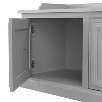 Banc d'entrée Woodland 40W avec portes par Bush Furniture