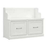 Banc d'entrée Woodland 40W avec portes par Bush Furniture