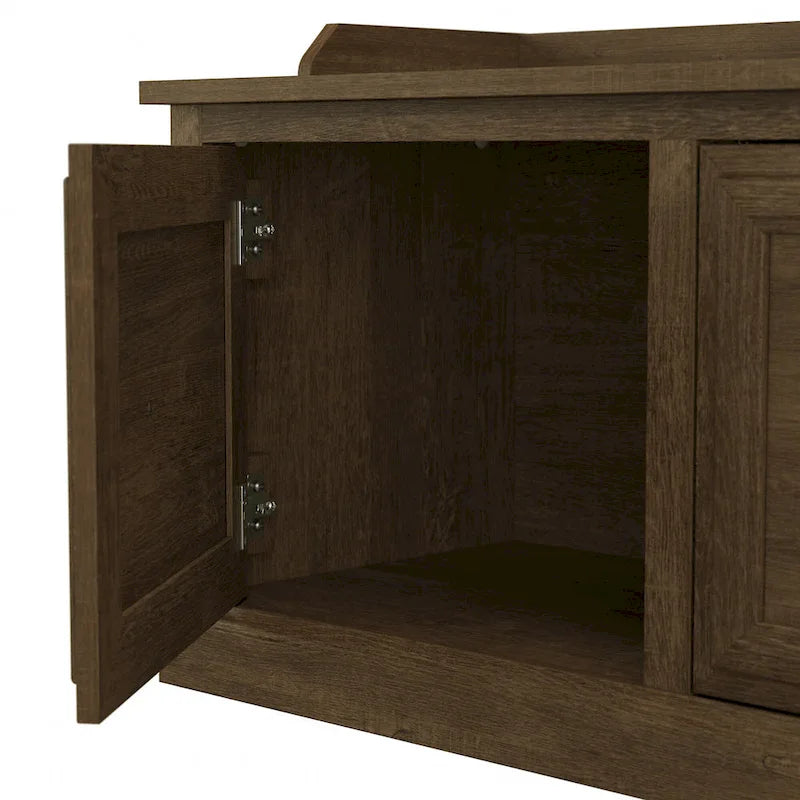 Banc d'entrée Woodland 40W avec portes par Bush Furniture