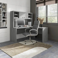 Bureau en L Echo avec hutch par Bush Business Furniture