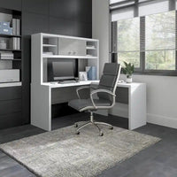 Bureau en L Echo avec hutch par Bush Business Furniture