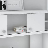Bureau en L Echo avec hutch par Bush Business Furniture