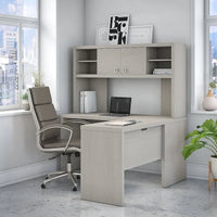 Bureau en L Echo avec hutch par Bush Business Furniture