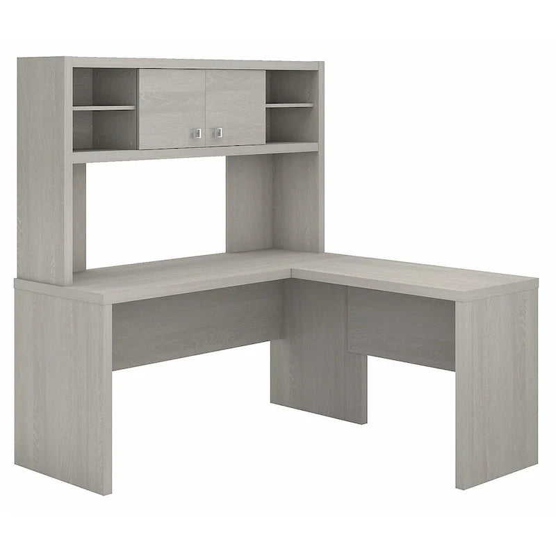 Bureau d'angle Echo avec huche par Bush Business Furniture