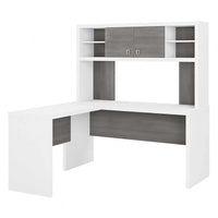Bureau en L Echo avec hutch par Bush Business Furniture