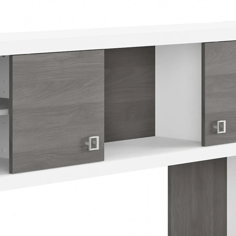 Bureau en L Echo avec hutch par Bush Business Furniture