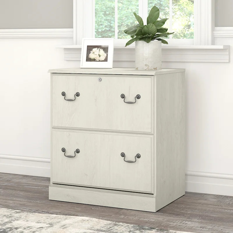 Meuble classeur latéral Bush Furniture Saratoga, en Merisier récolte