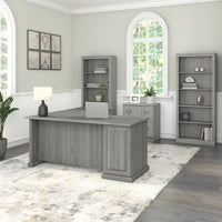 Meuble classeur latéral Bush Furniture Saratoga, en Merisier récolte