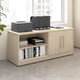 Meuble de rangement bas Bush Business Furniture Vista avec portes et étagères