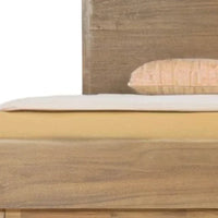 Cadre de lit Queen en bois naturel HomeRoots