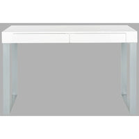 Bureau SAFAVIEH Barton blanc/gris