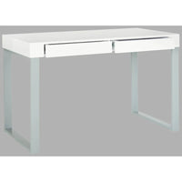 Bureau SAFAVIEH Barton blanc/gris