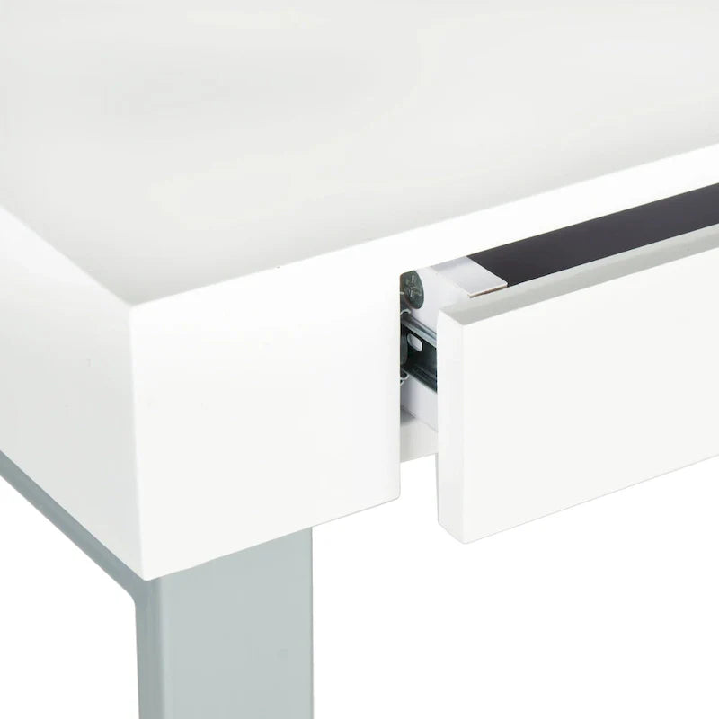 Bureau SAFAVIEH Barton blanc/gris