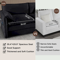 109,45 Canapé sectionnel modulaire en U rembourré en chenille avec coussins double couche, combinaison DIY
