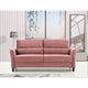 77.95 Canapé de salon rembourré à accoudoirs inclinés, style moderne du milieu du siècle