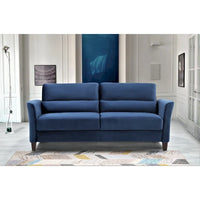 77.95 Canapé de salon rembourré à accoudoirs inclinés, style moderne du milieu du siècle