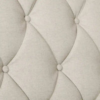 Canapé 3 places en tissu Naro Mid-Century Modern avec dossier capitonné de Christopher Knight Home