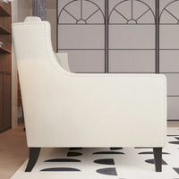 Canapé 3 places en tissu Naro Mid-Century Modern avec dossier capitonné de Christopher Knight Home