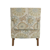 GDFStudio - Fauteuil d'appoint moderne Bella pour salon avec pieds en bouleau et revêtement en tissu confortable