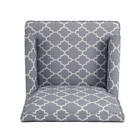 GDFStudio - Fauteuil d'appoint moderne Bella pour salon avec pieds en bouleau et revêtement en tissu confortable