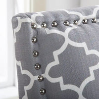 GDFStudio - Fauteuil d'appoint moderne Bella pour salon avec pieds en bouleau et revêtement en tissu confortable