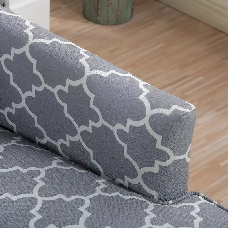 GDFStudio - Fauteuil d'appoint moderne Bella pour salon avec pieds en bouleau et revêtement en tissu confortable