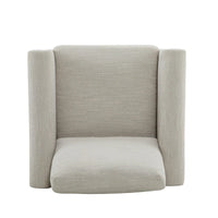 Christopher Knight Home - Fauteuil rembourré Harmonia avec cadre en bois massif et coussins moelleux