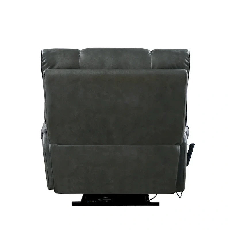 Christopher Knight Home - Fauteuil Élévateur Inclinable avec Doubles Moteurs, Massage, Chaleur, Porte-Gobelets et Support Téléphone Réglable