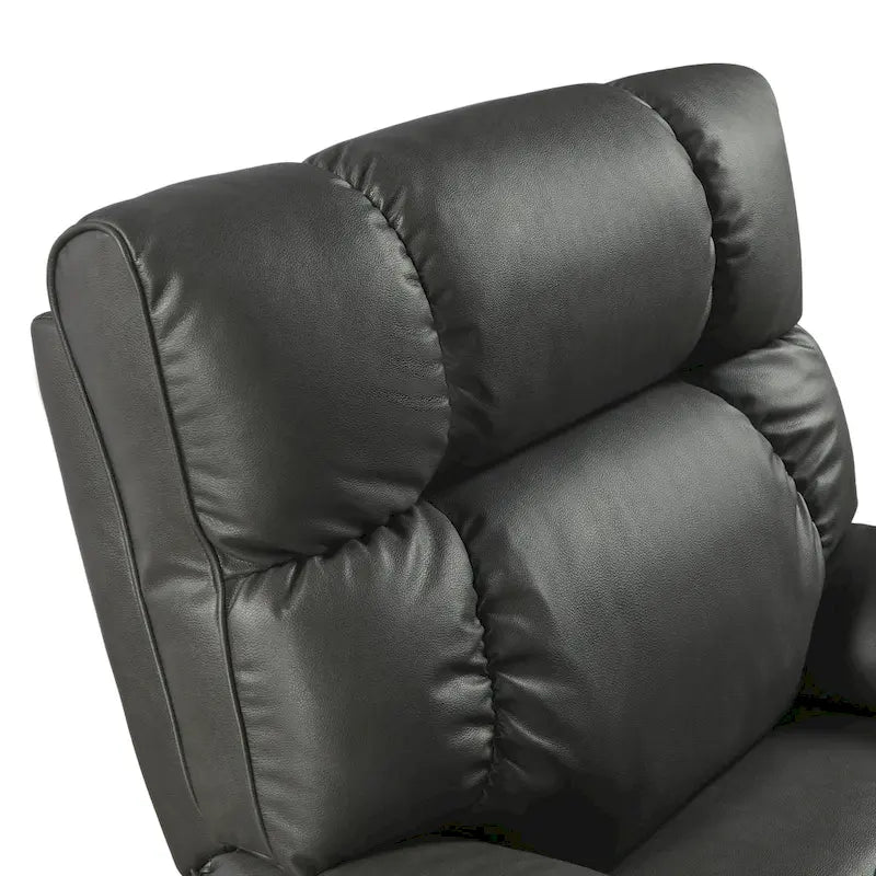 Christopher Knight Home - Fauteuil Élévateur Inclinable avec Doubles Moteurs, Massage, Chaleur, Porte-Gobelets et Support Téléphone Réglable