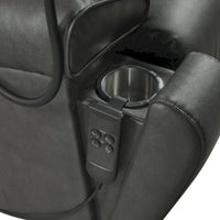 Christopher Knight Home - Fauteuil Élévateur Inclinable avec Doubles Moteurs, Massage, Chaleur, Porte-Gobelets et Support Téléphone Réglable