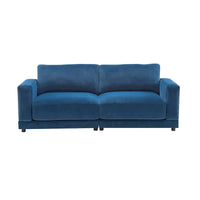 Christopher Knight Home - Causeuse Canapé Rembourrée Moderne Grace 81 pouces à Accoudoirs Carrés