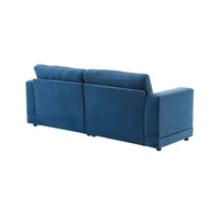 Christopher Knight Home - Causeuse Canapé Rembourrée Moderne Grace 81 pouces à Accoudoirs Carrés