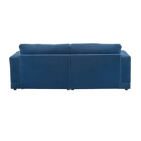 Christopher Knight Home - Causeuse Canapé Rembourrée Moderne Grace 81 pouces à Accoudoirs Carrés