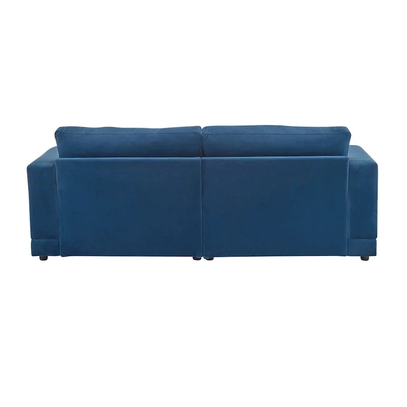 Christopher Knight Home - Causeuse Canapé Rembourrée Moderne Grace 81 pouces à Accoudoirs Carrés