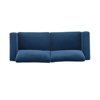 Christopher Knight Home - Causeuse Canapé Rembourrée Moderne Grace 81 pouces à Accoudoirs Carrés