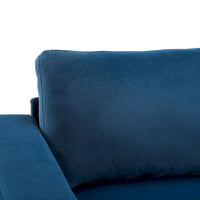 Christopher Knight Home - Causeuse Canapé Rembourrée Moderne Grace 81 pouces à Accoudoirs Carrés