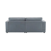 Christopher Knight Home - Causeuse Canapé Rembourrée Moderne Grace 81 pouces à Accoudoirs Carrés